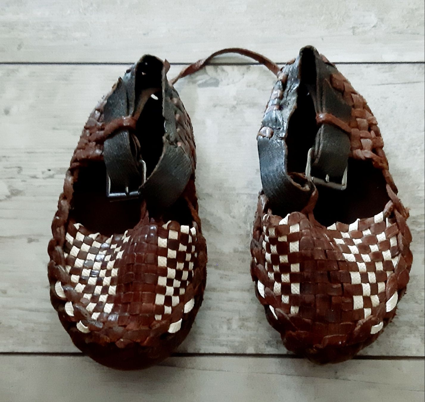 Chaussures garçon: Opanke  -  Opanka  -  Opanci  -  Deko  -  vintage – D'occasion à Tagelswangen par BrigittaC01 1