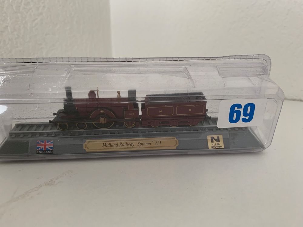 Midland Railway Spinner 211 England 1:160 Railroad locomotive DelPrado