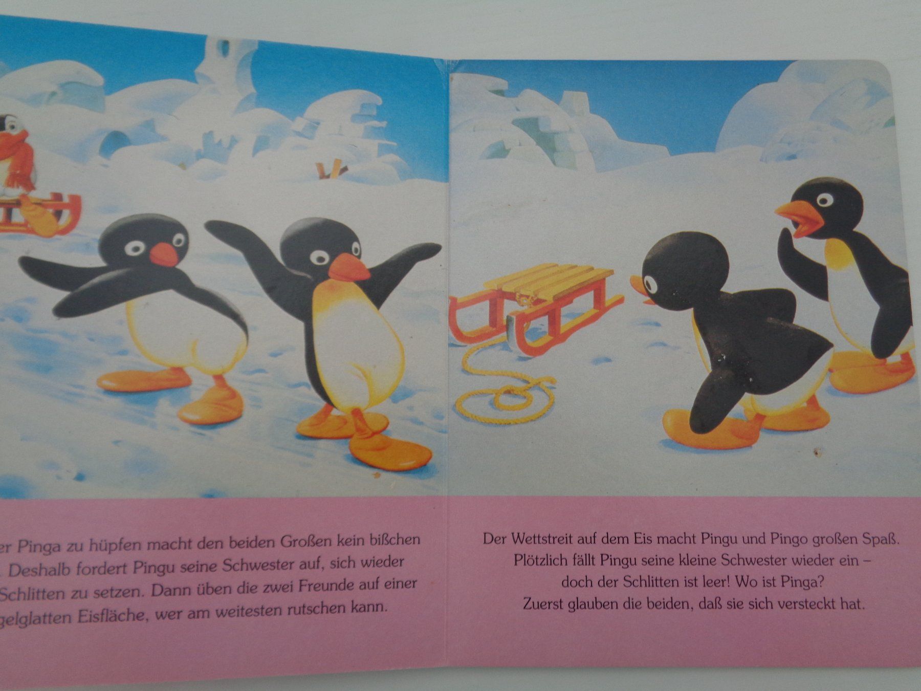 Libri: Pingu - Pinga geht verloren - 1991 – Usato da Chur venduto da Oregano1 3