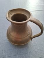 Messingkrug, Krug, Vintage, Karaffe, 17 cm hoch, 2 kg.,Vase