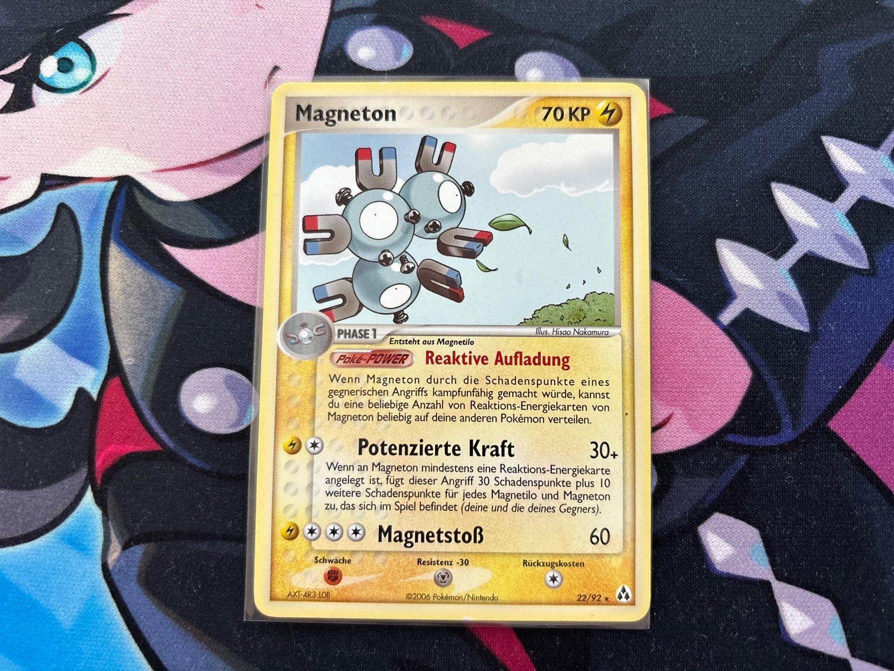 Pokémon Sammelbilder & Trading cards: 2006 POKEMON Magneton EX Legend Maker 022 – Gebraucht aus Wilen (Sarnen) von Seeungeheuer