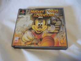 Videospiel - Playstation 1 PS1 - Mickeys Wild Advenure