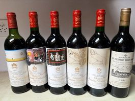 6 x Mouton Rothschild Mission Haut Brion 1983-1998