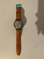 Swatch Armbanduhr SCL102 "SOUND" Chronograph 1993 Vintage