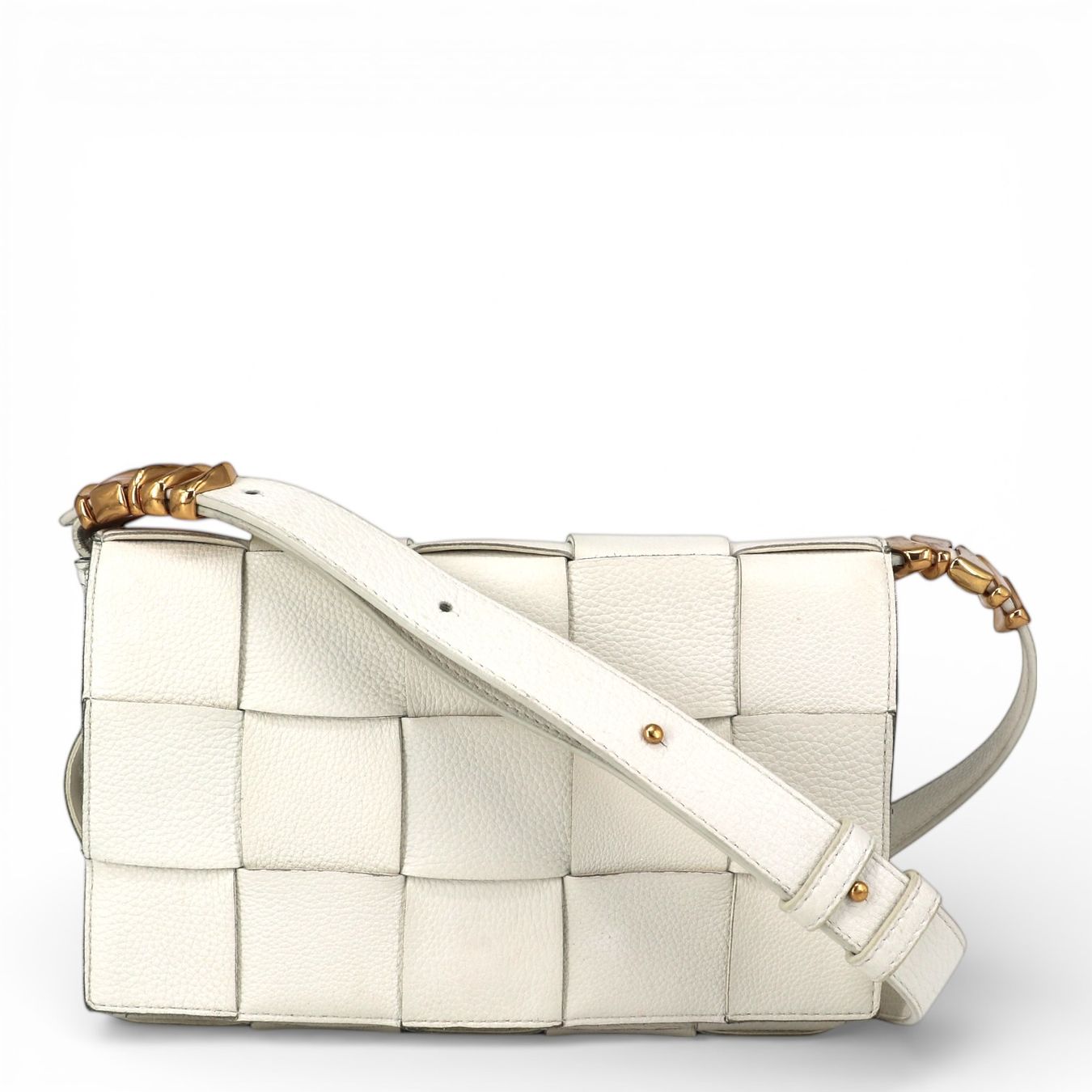 Bottega Veneta Borse da donna: Bottega Veneta Cassette off-white – Usato da Binningen venduto da Designerlabels