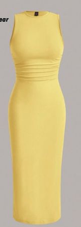 Gelbes Kleid