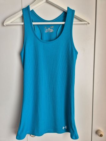 UNDER ARMOUR heat gear 🩵   tank top  blau grösse S