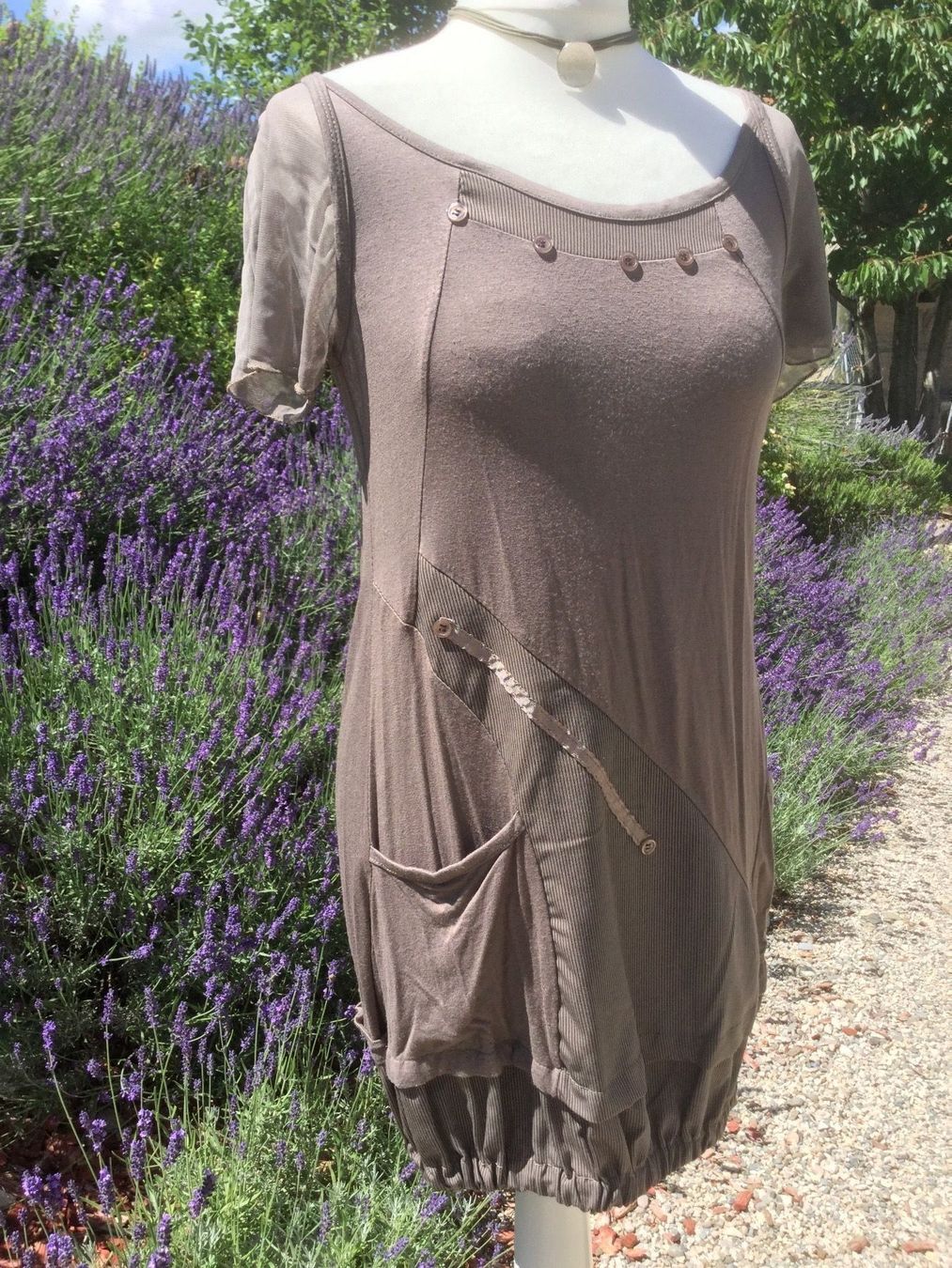 Vestiti: Robe Tunique praline marque SiSi Bella, taille S – Usato da Agiez venduto da chouchanelle 2