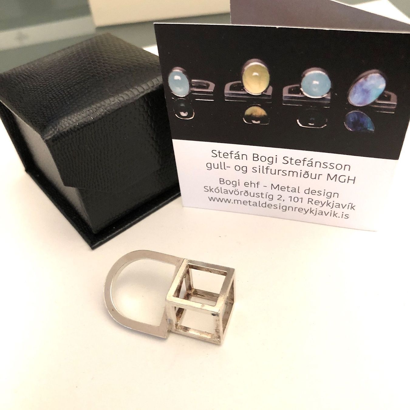 Ringe: Puristischer Designer Ring / Anhänger Gr. 53 – Neu (gemäss Beschreibung) aus Binningen von criss-cross 9