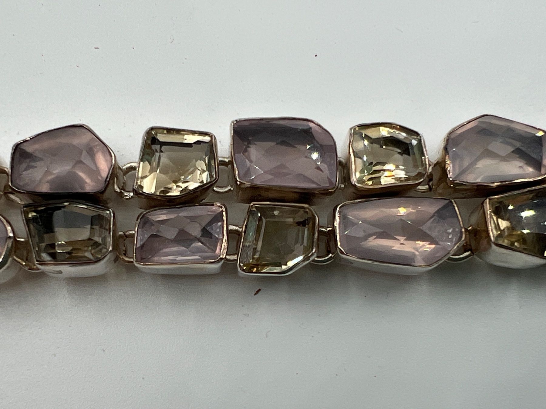 Bracciali & Braccialetti: Armband Silber mit Edelsteinen – Nuovo (secondo la descrizione) da Meilen venduto da GabriellaP 1