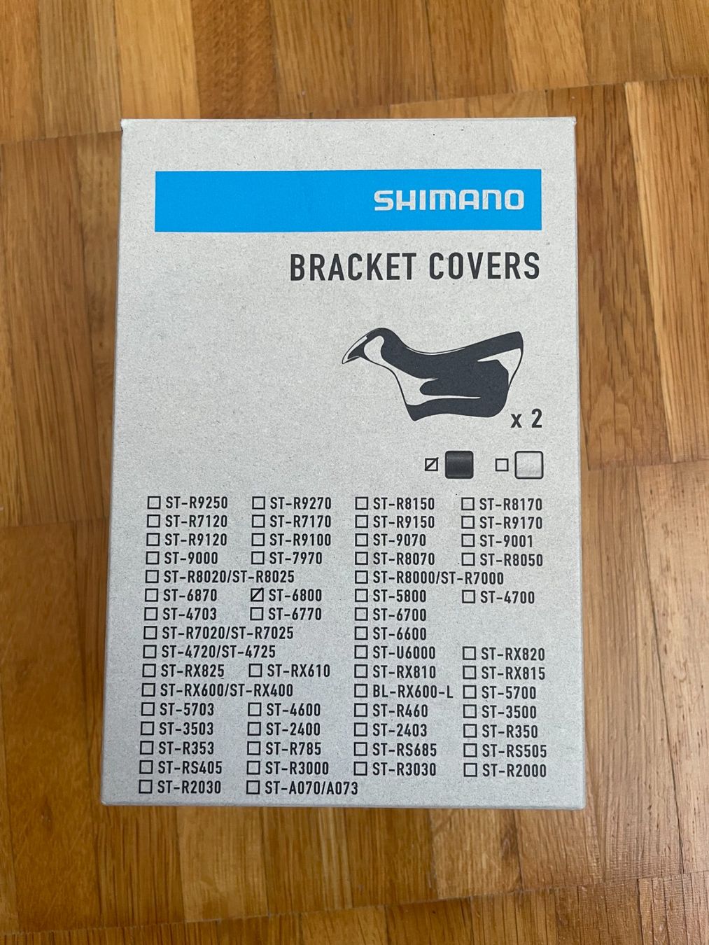Shimano Pezzi di ricambio: Shimano Griffüberzug ST-6800 – Nuovo e nell'imballaggio originale da Volketswil venduto da benger79