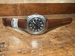 Urech Navy Taucheruhr Automatik mit neuer Lederarmband