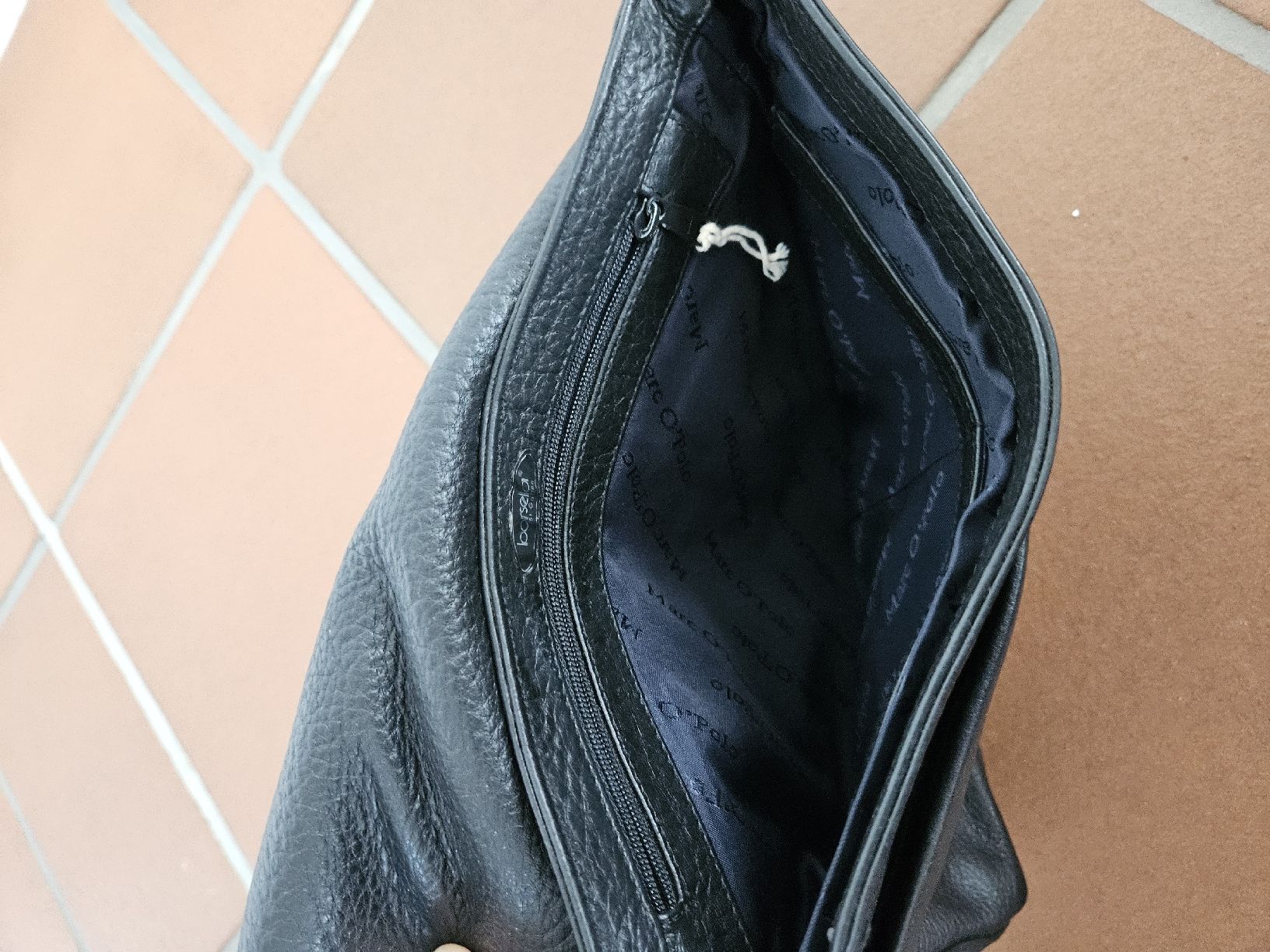Marc O'Polo Borse: Schwarze Ledertasche Marc O'Polo – Usato da Eschenbach SG venduto da MarThu 5