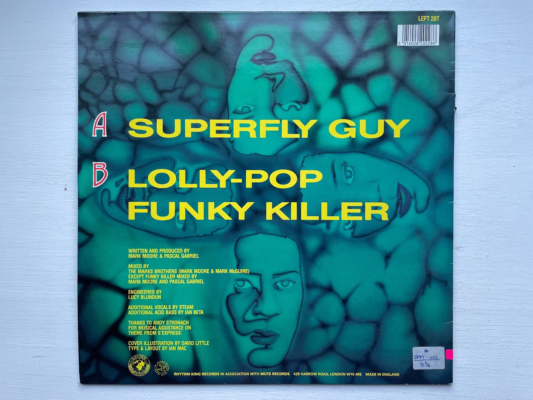 Dischi in vinile: S-Express - Superfly Guy - 12" Maxi, 1988 – Usato da Zürich venduto da Andy_t71 1
