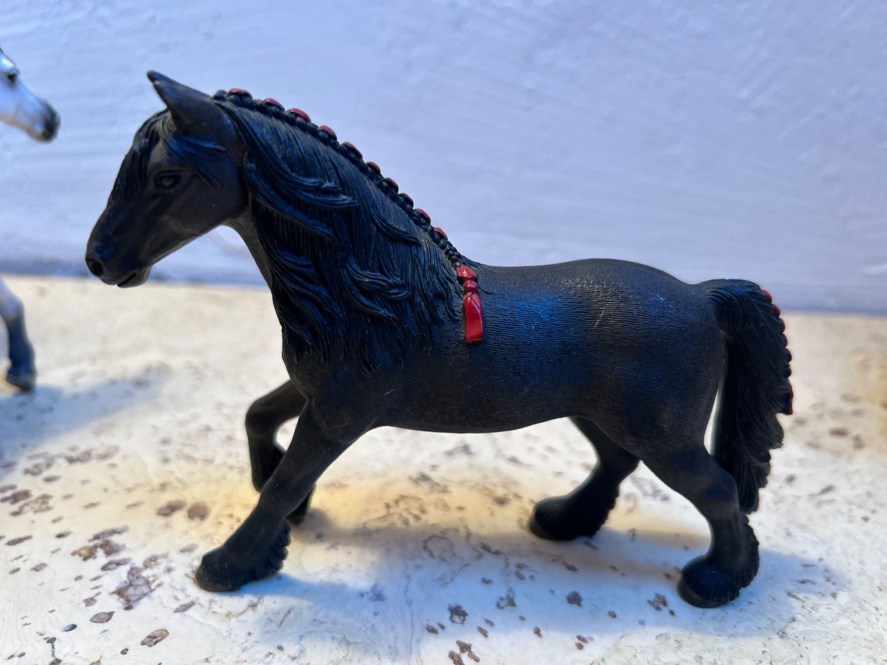 Schleich Giocattoli: Schleich Box mit Pferden und Reiterinn – Usato da sins venduto da ahudi 1