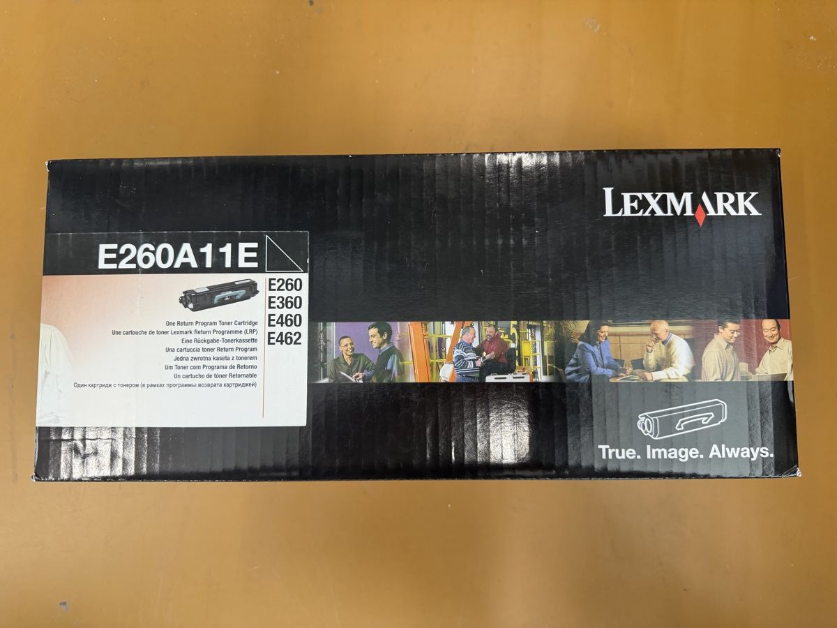 Lexmark Cartucce per stampanti & toner: Lexmark E260A11E Toner Black Neu Ungeöffnet – Nuovo e nell'imballaggio originale da Dietlikon venduto da ComdatAG 1