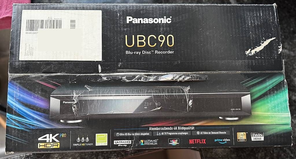 Registratori: Panasonic Blu-ray Recorder – Nuovo e nell'imballaggio originale da Grüningen venduto da jooy16