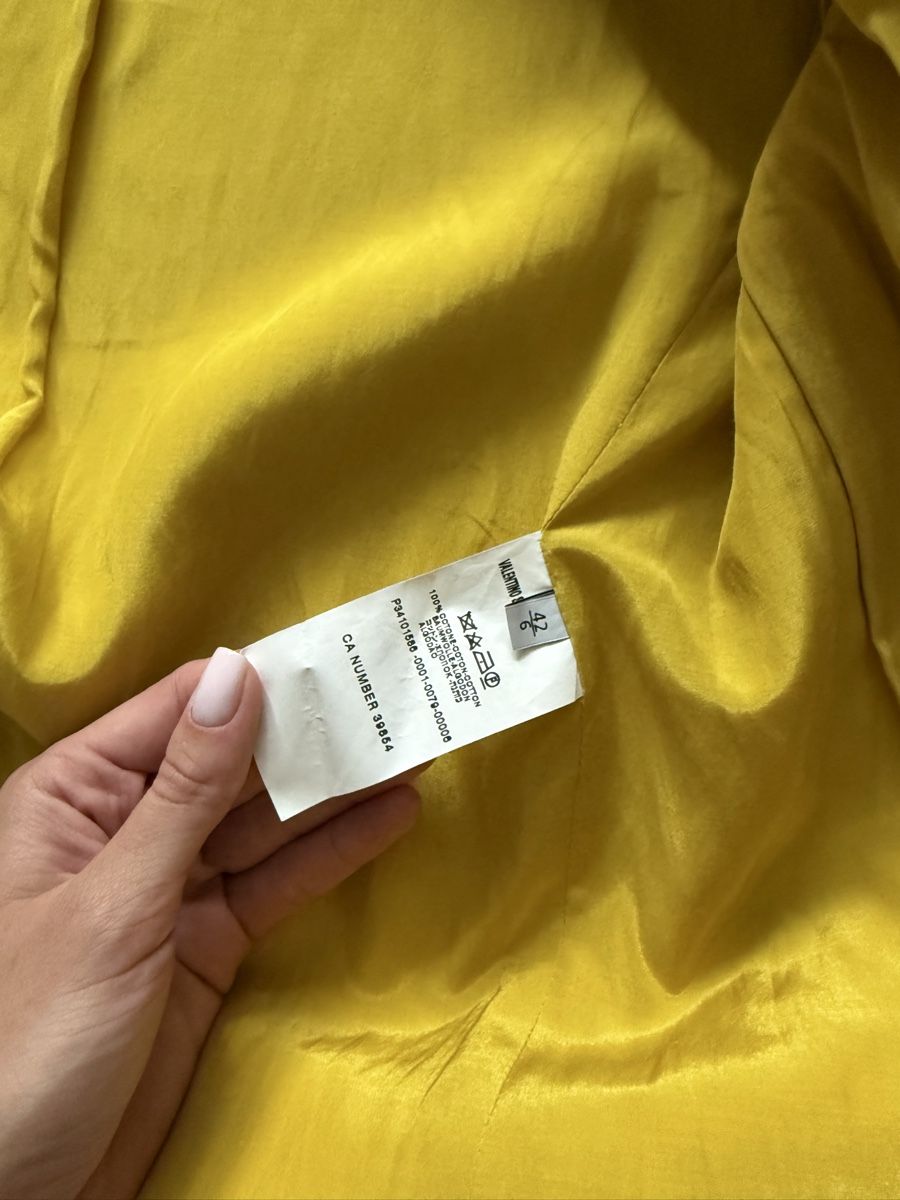 Valentino Giacche: Valentino Yellow Jacket size XS-S – Nuovo (secondo la descrizione) da Zürich venduto da llor.dell 4