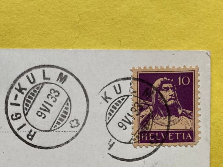 Cartoline postali: AK 32990  Rigi - Kulm  9.VI.33 – Nuovo (secondo la descrizione) da Grabs venduto da paggi01 2