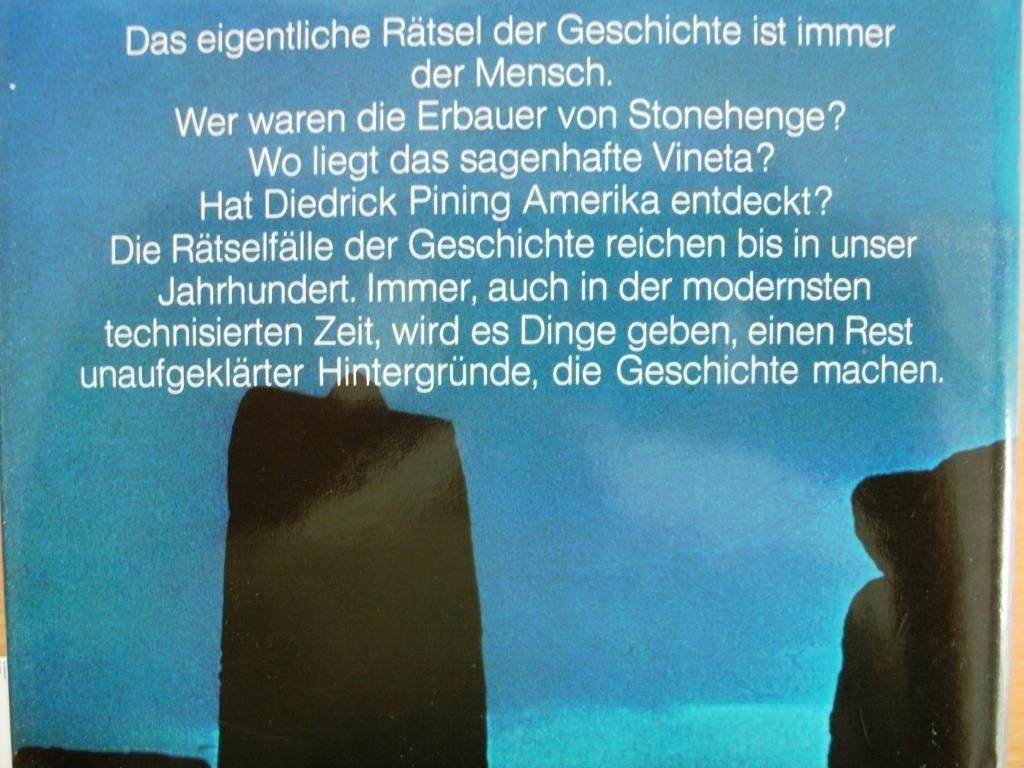 Livres: Rätsel der Weltgeschichte – D'occasion à Grenchen par Kogi7 5
