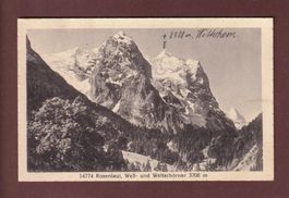 ROSENLAUI - Well- und Wetterhörner - 1921
