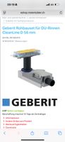 Geberit Rohbauset für DU-Rinnen CleanLine D 56 mm