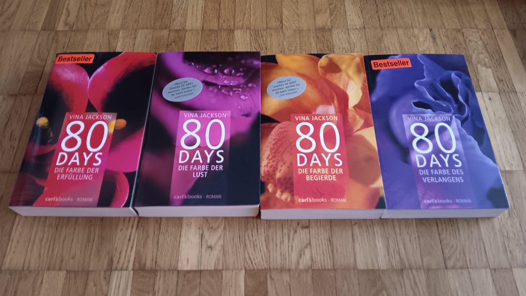 Libri: Vina Jackson, 80 Days, Band 1-4 – Usato da Dietikon venduto da Rabia