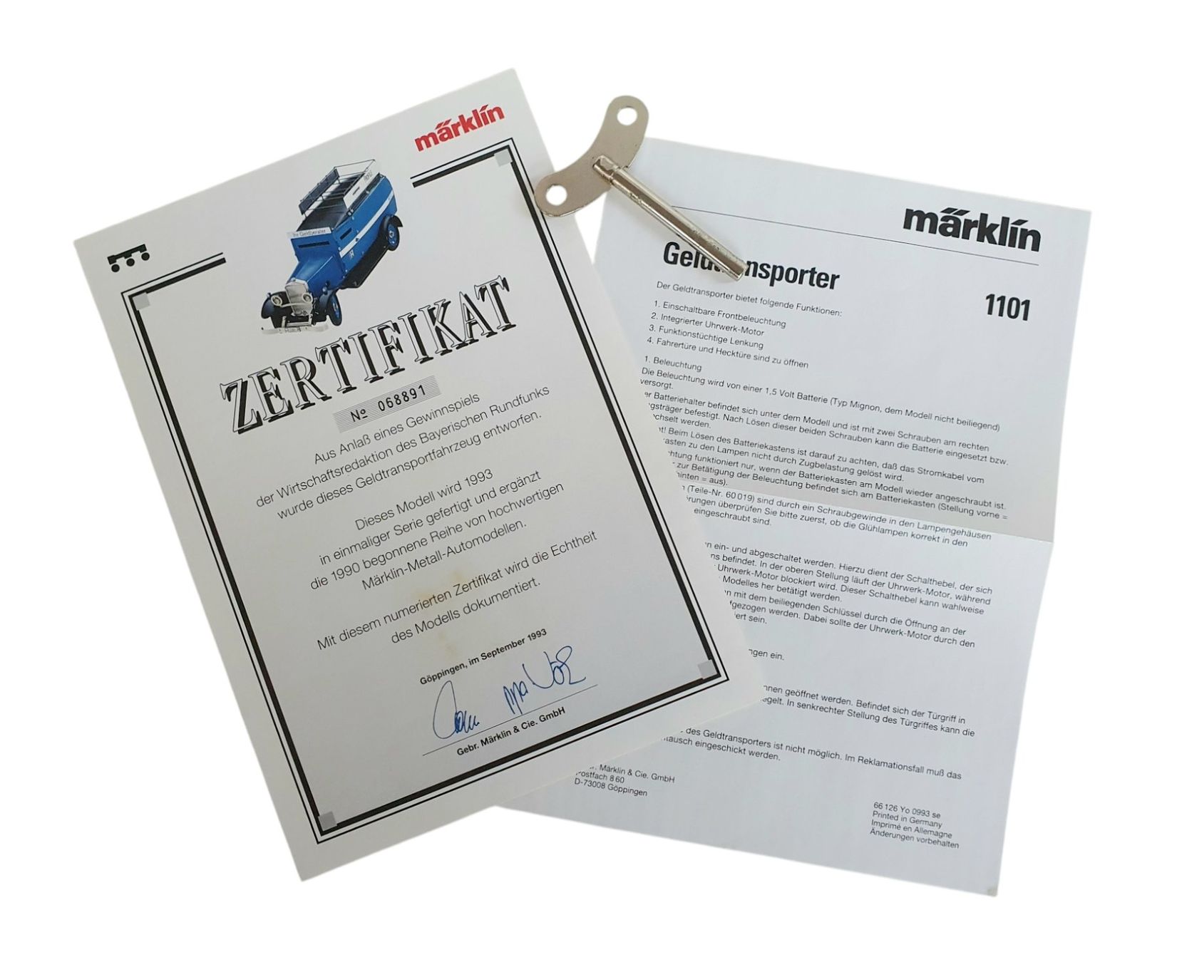 Modellini d'auto: Märklin Geldtransporter NEU & OVP – Nuovo (secondo la descrizione) da Rickenbach b. Wil venduto da klassikmarkt.ch 9