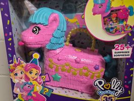 Polly Pocket Einhorn Partyland Überraschungsbox, Neu!