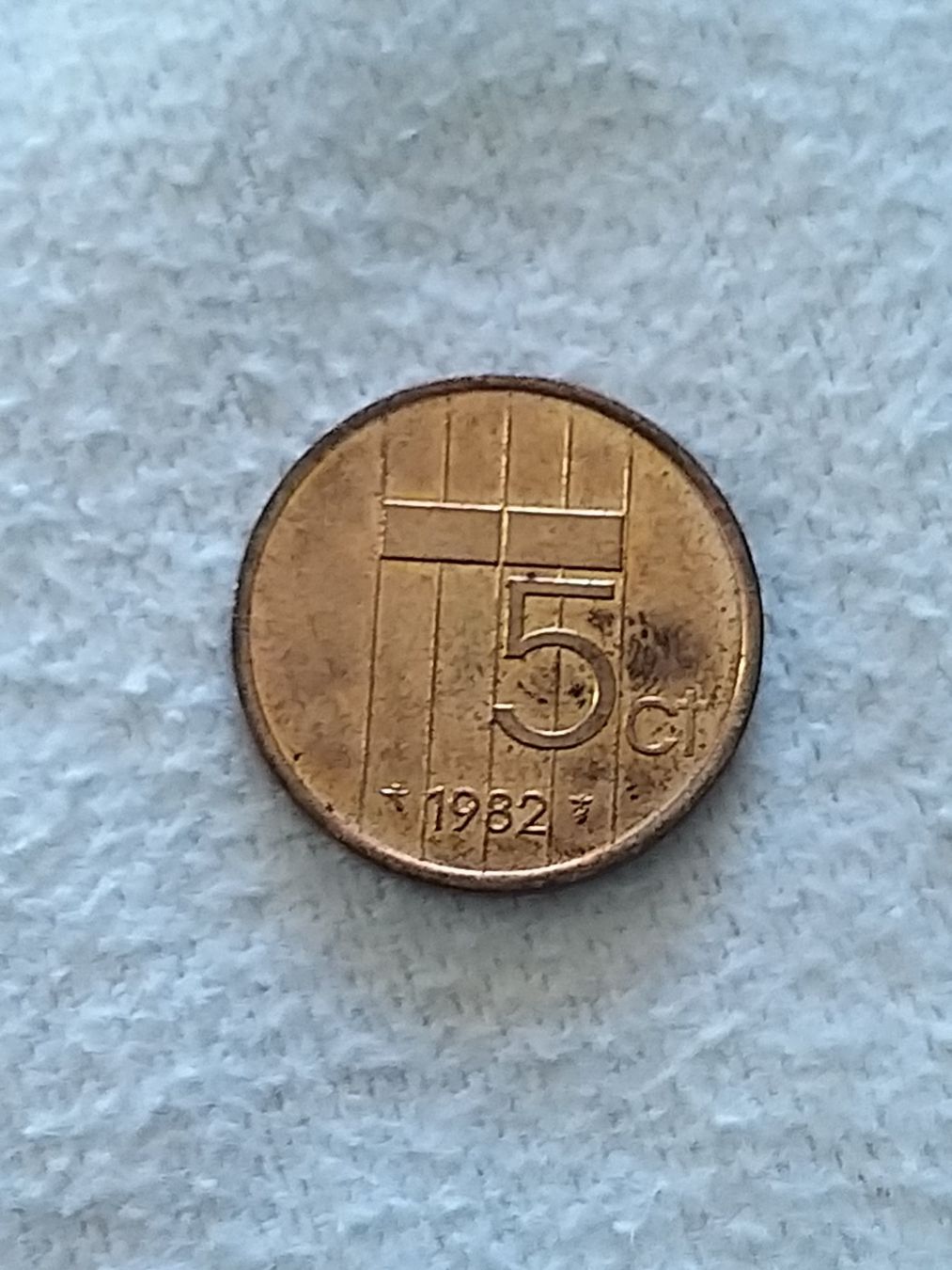 Alle Münzen: Pièce 5 cents Pays-Bas 1982 Beatrix – Gebraucht aus La Chaux-de-Fonds von reu_kx5l
