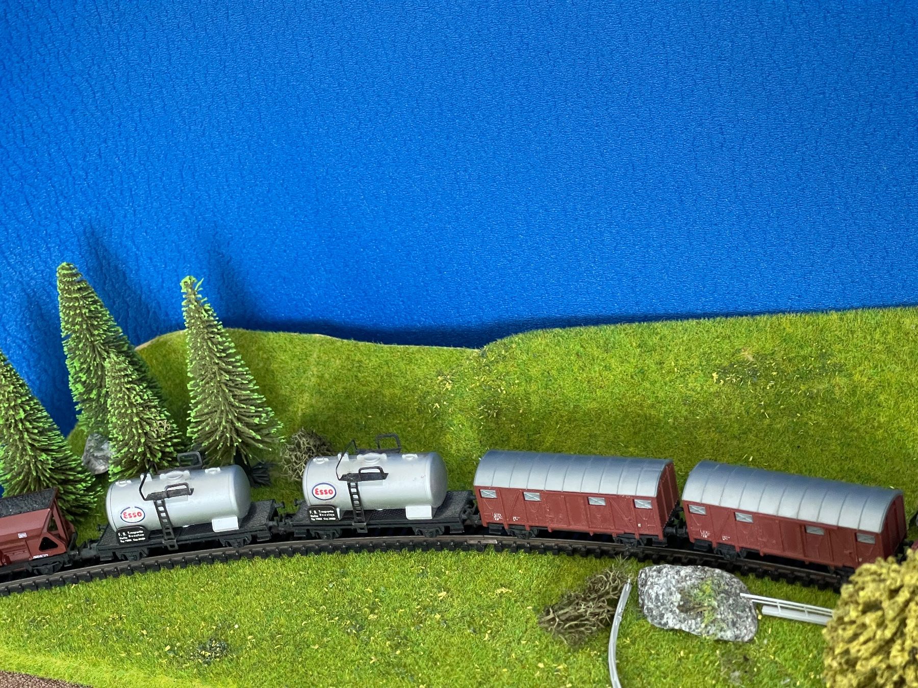 Modellini di ferrovie: 10 Güterwagen Spur N – Usato da Horn venduto da Cstaufer