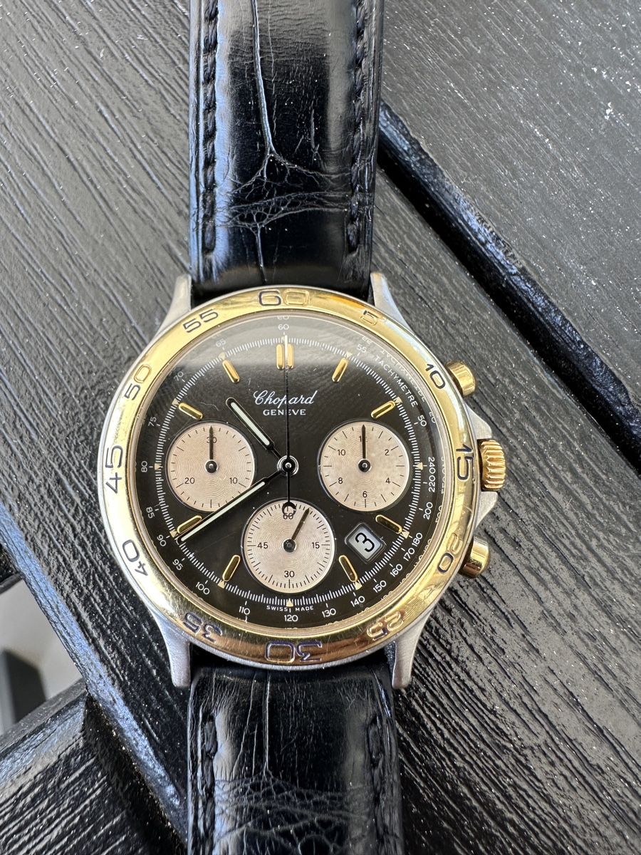 Chopard Orologi: Chopard Chronograph Vintage – Usato da Unterlunkhofen venduto da Kaw71