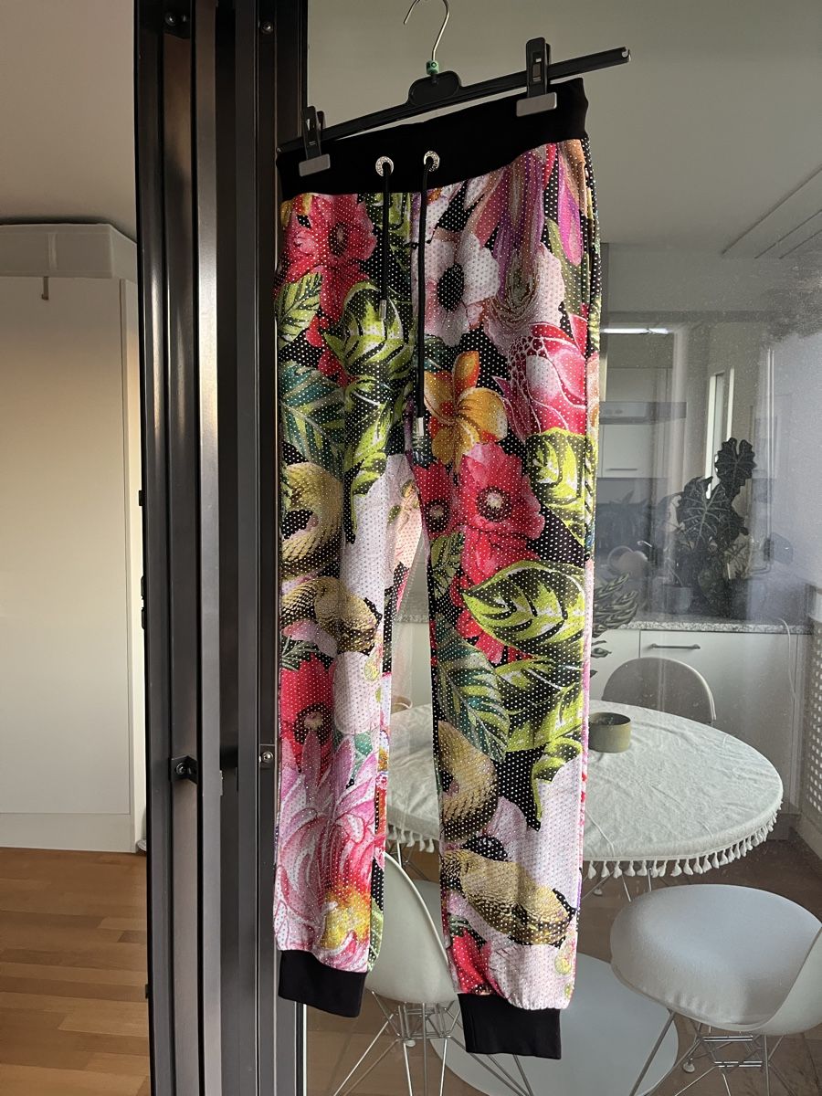 Philipp Plein Pantaloni: Philipp Plein Jogginghose mit Strasssteinen – Nuovo (secondo la descrizione) da Zürich venduto da ana.vla