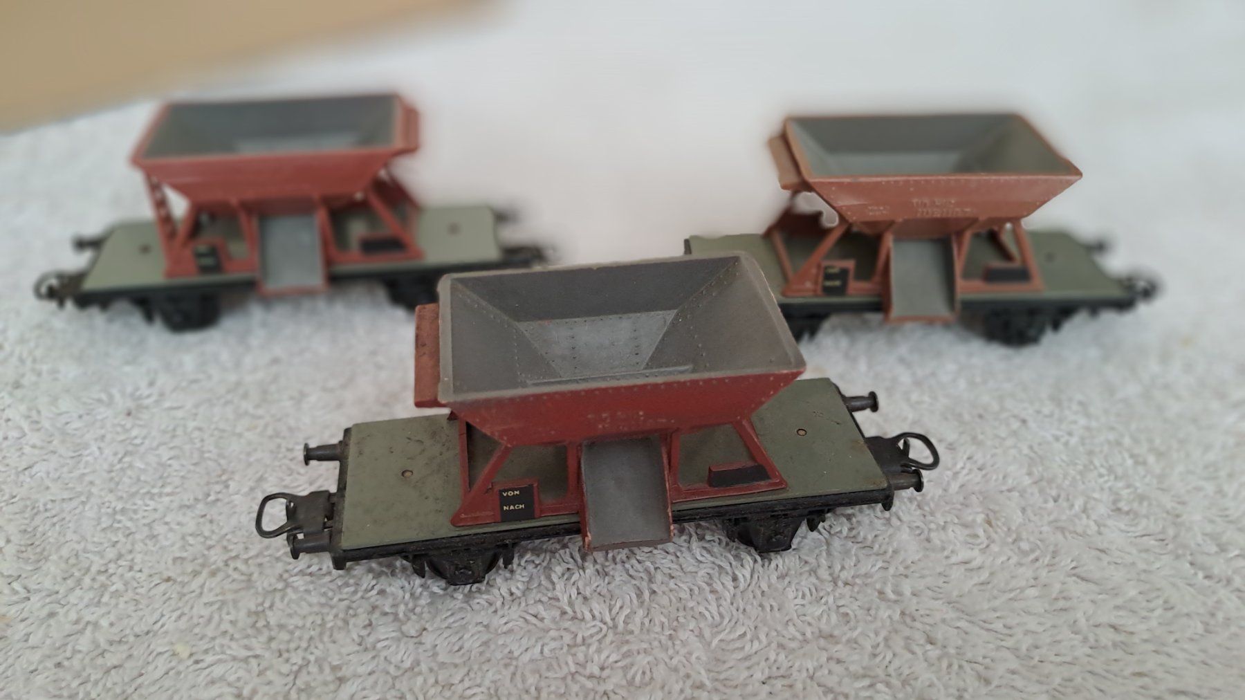 Buco Modellini di ferrovie: Buco 3 Kieswagen H0 WS/23 – Usato da Winterthur venduto da Riebeli333