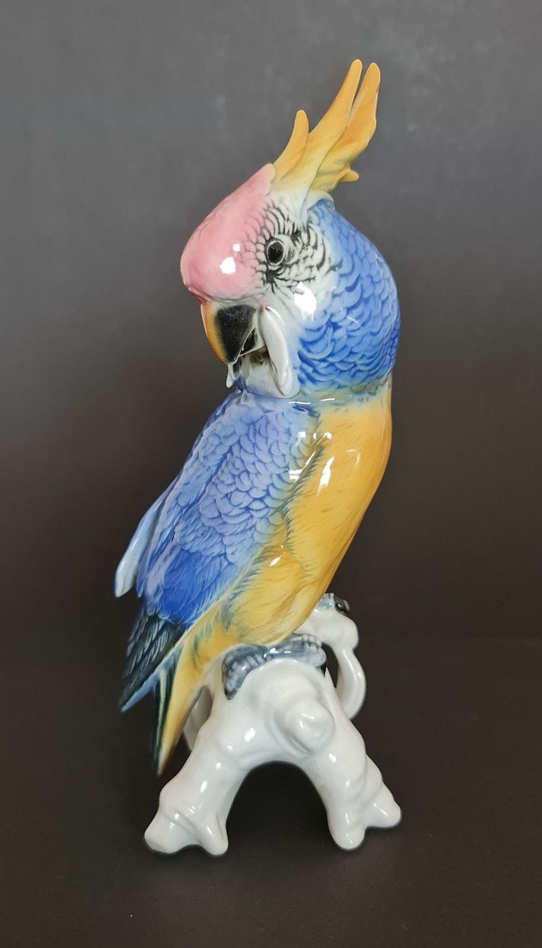 Karl Ens Statuette: Ens Kakadu – Usato da Horgen venduto da Ne19