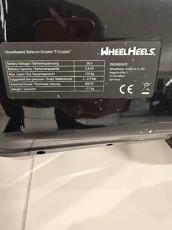 Hoverboards: WheelHeels F-Cruiser Hoverboard – Gebraucht aus Benken ZH von dan_wm7m 3