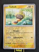Tadbulb - Pokemon Reverse Holo Obsidian Flames