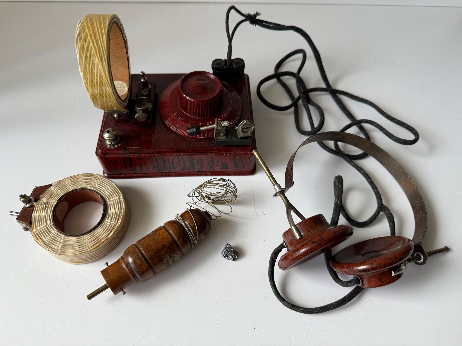 Radios: Antiker Detektorempfänger / Kristallradio – Gebraucht aus Zwingen von moje1 5