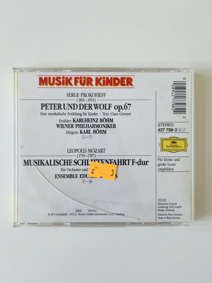 CD: Klassik für Kinder CD – Usato da Zürich venduto da cha_s85j 1