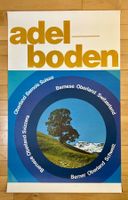 Plakat 1972 Original Adelboden – Berner Oberland / Schweiz