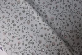 BW-Stoff Organic Collection grau -  54 x 74 cm