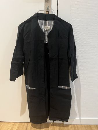 Black cardigan dress