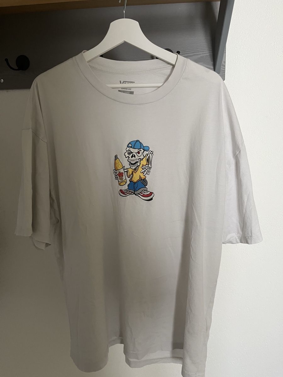 Vans T-shirt: Vans - skull & beer shirt - XXL – Usato da Horw venduto da ratta1996