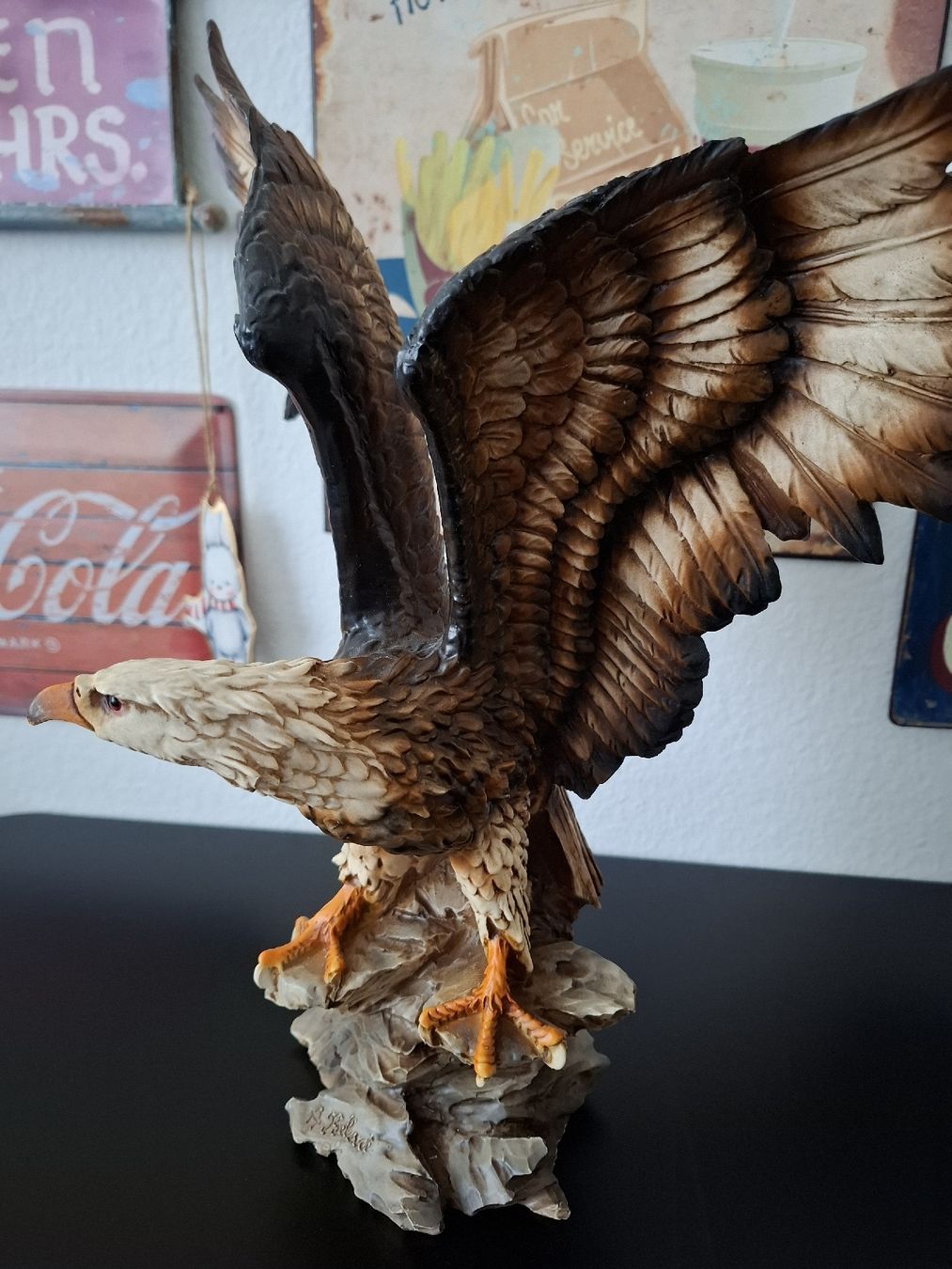 Statuette: Adler Figur aus Steingut (?) – Usato da Dällikon venduto da Shishio 3