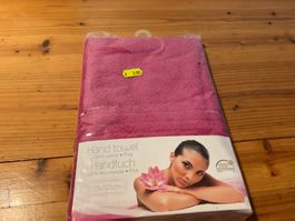 5 Stück Handtücher 50x100 (Pink)- Neuware