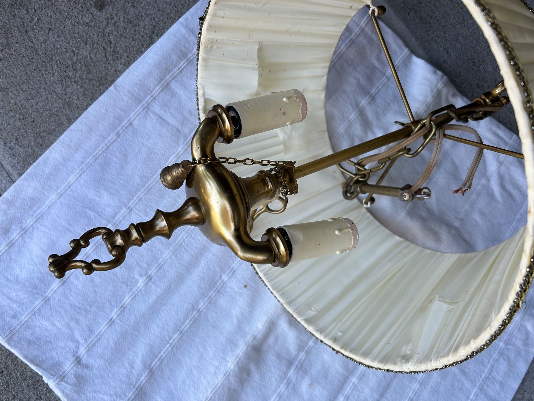 Lampade: Plafonnier. Lampe « bouillotte « – Usato da Lausanne venduto da ffa_ws2w 1