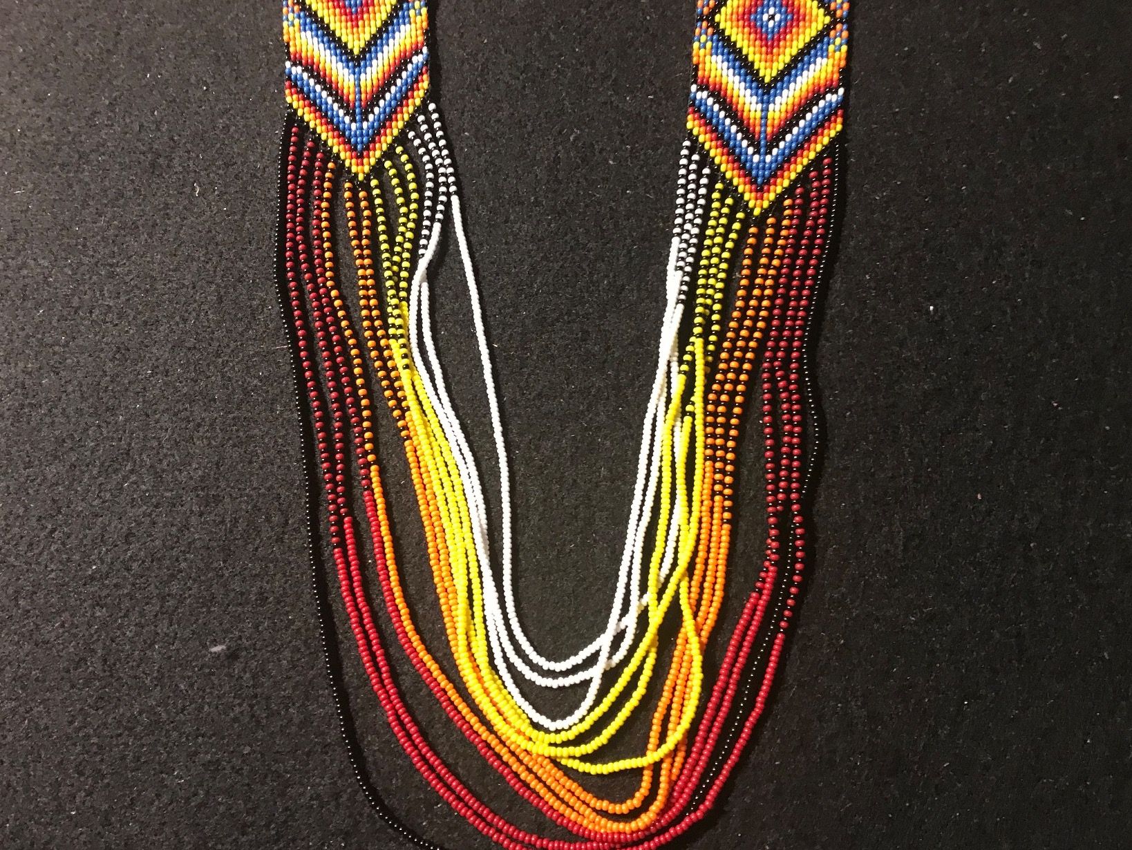 Catenine: Glasperlen Kette Amazonas – Nuovo (secondo la descrizione) da Basel venduto da Michael-Keltoi 2