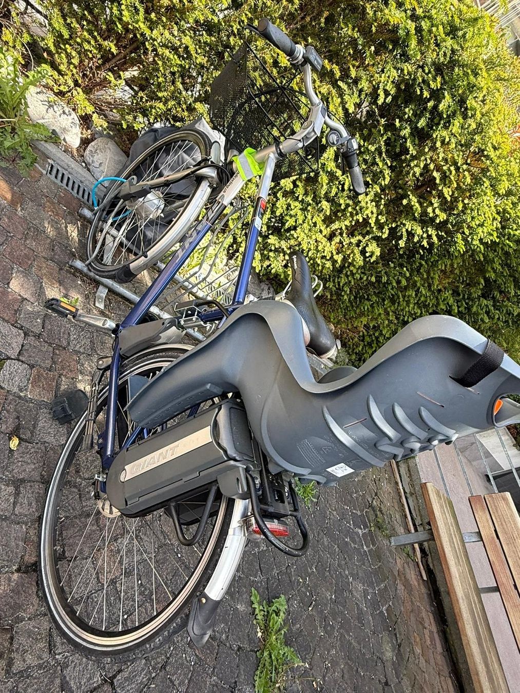 Giant Biciclette: E-Bike Giant mit Kindersitz – Usato da Merenschwand venduto da lorelei-05