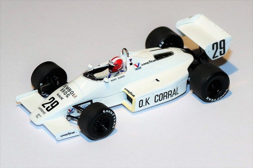 Spark Arrows A6 GP de France 1983 Marc Surer #29 Échelle 1:32
