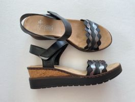 Rieker Sandalen schwarz Grösse 38 wenig getragen
